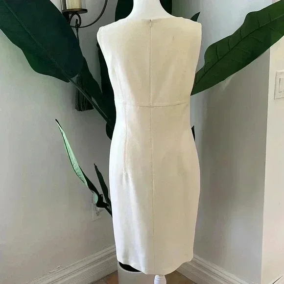 Escada SZ S M Cream Dress Suite - Picture 10 of 15